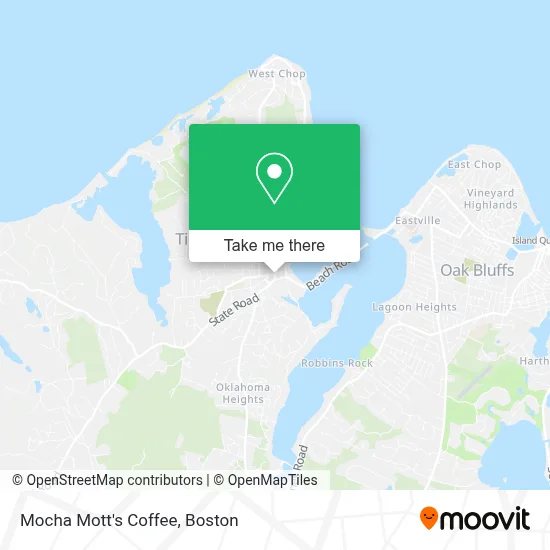 Mocha Mott's Coffee map