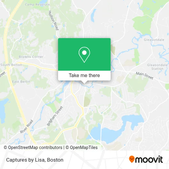 Captures by Lisa map