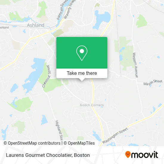 Laurens Gourmet Chocolatier map