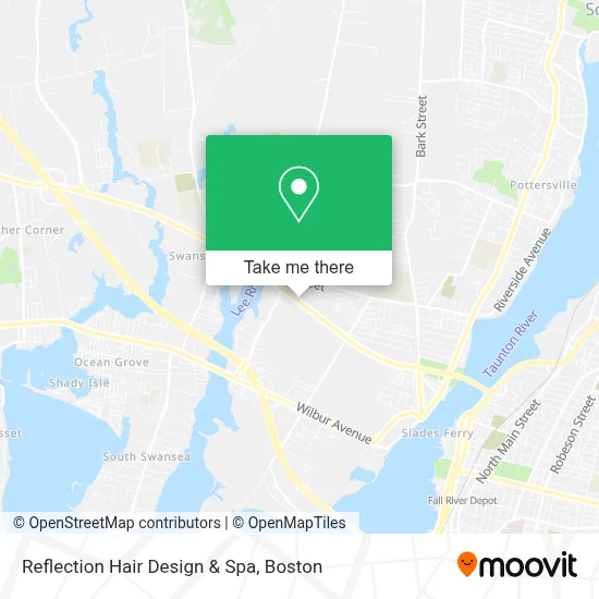 Reflection Hair Design & Spa map