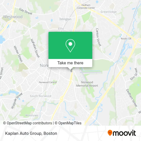 Kaplan Auto Group map