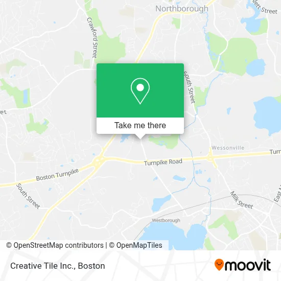 Creative Tile Inc. map