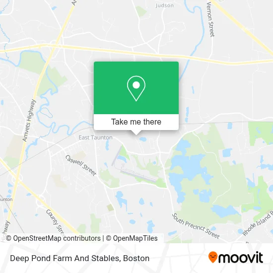 Deep Pond Farm And Stables map