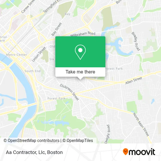 Aa Contractor, Llc map