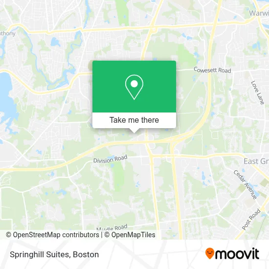 Springhill Suites map