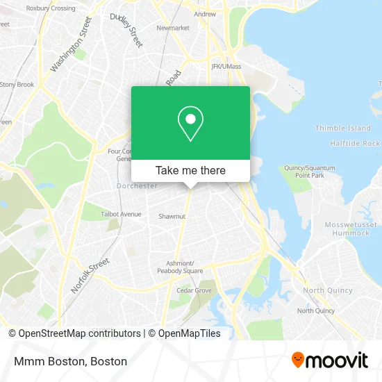 Mmm Boston map