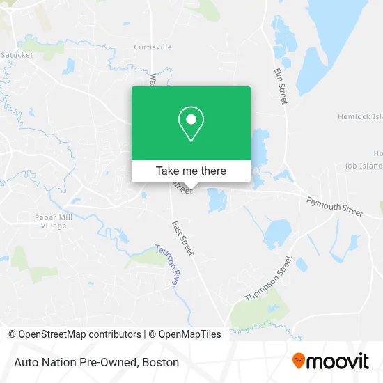 Auto Nation Pre-Owned map
