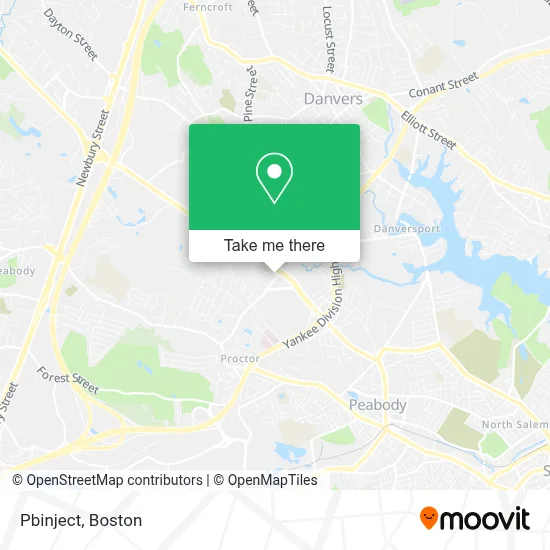 Pbinject map