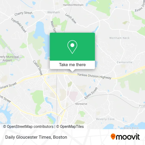 Daily Gloucester Times map