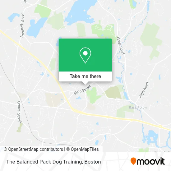 The Balanced Pack Dog Training map