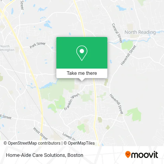 Home-Aide Care Solutions map