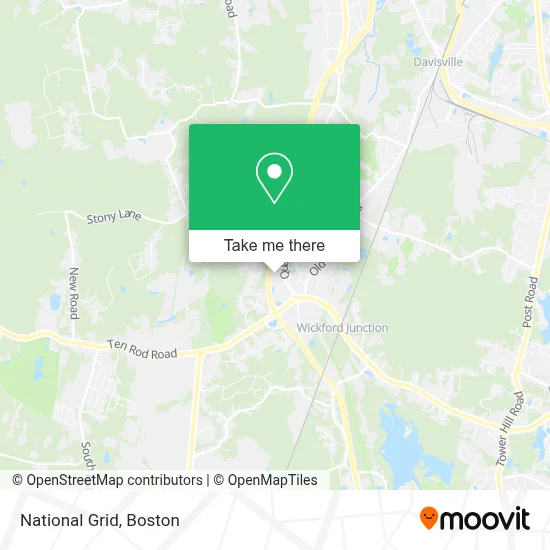 National Grid map