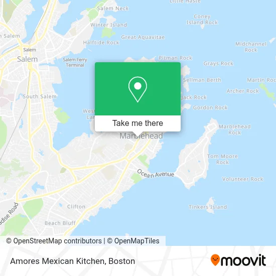 Amores Mexican Kitchen map