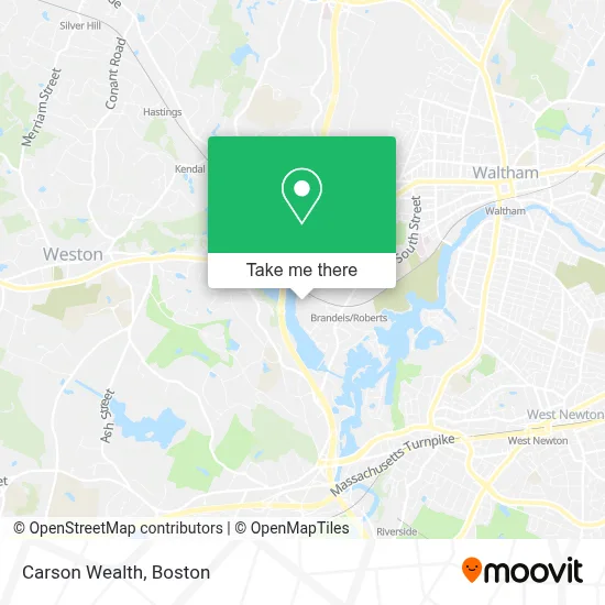 Carson Wealth map