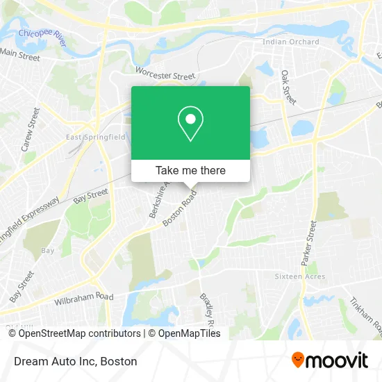 Dream Auto Inc map