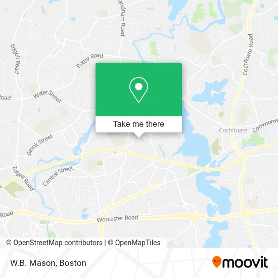W.B. Mason map