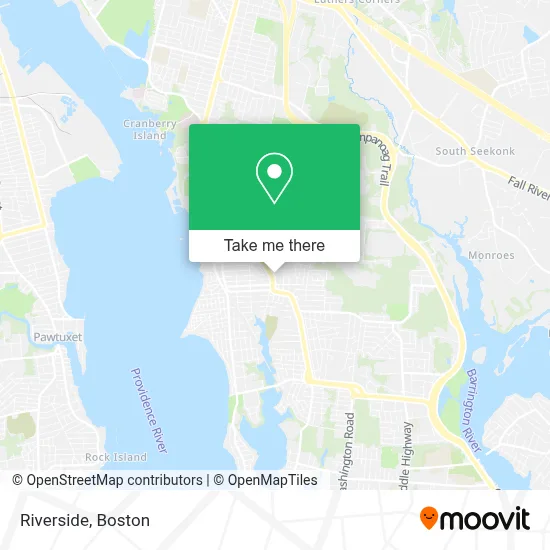 Riverside map