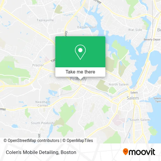 Colen's Mobile Detailing map