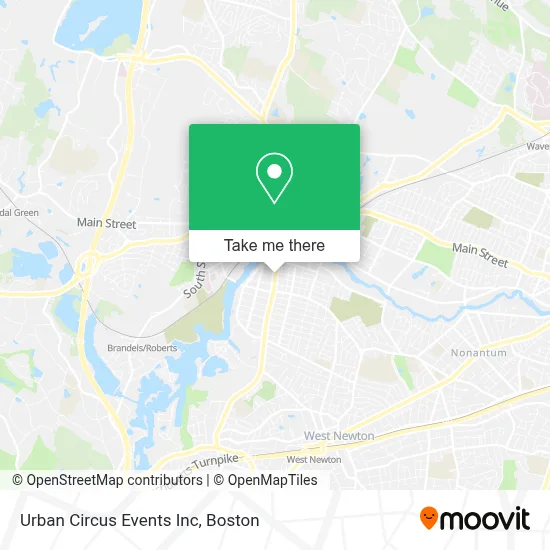 Urban Circus Events Inc map