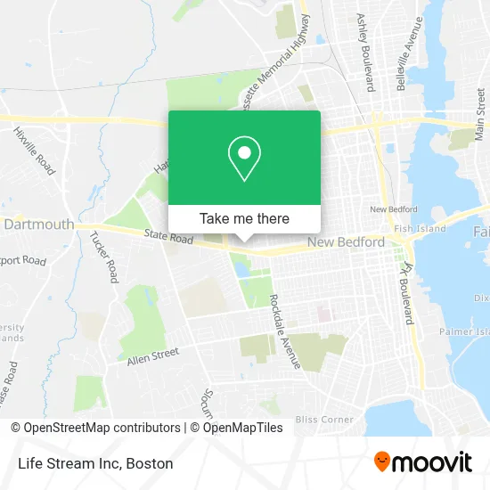 Life Stream Inc map