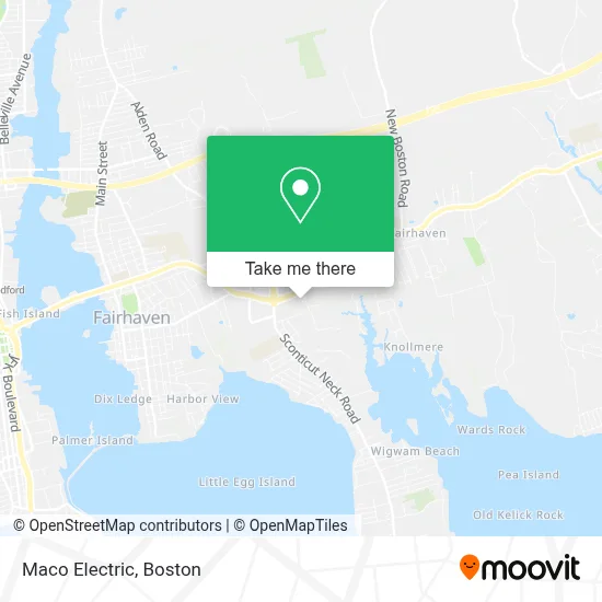 Maco Electric map