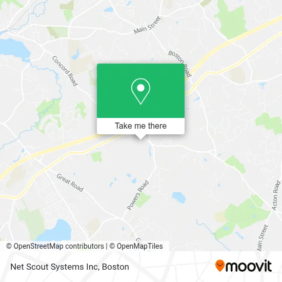 Net Scout Systems Inc map