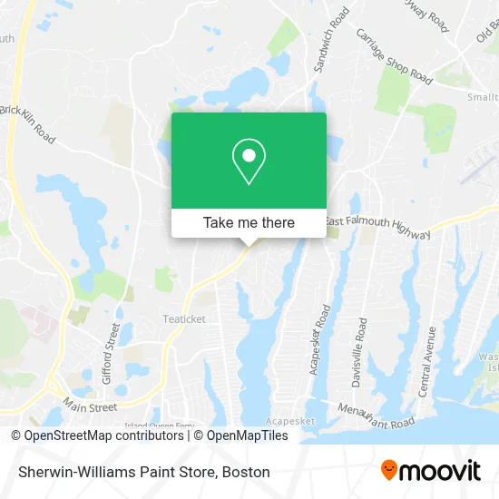 Sherwin-Williams Paint Store map