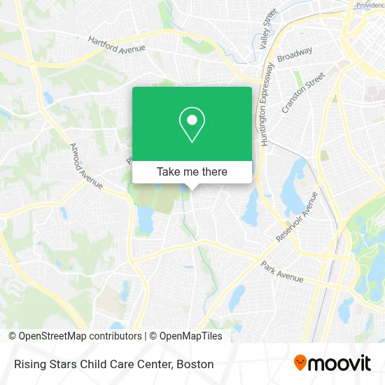 Rising Stars Child Care Center map