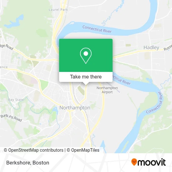 Berkshore map