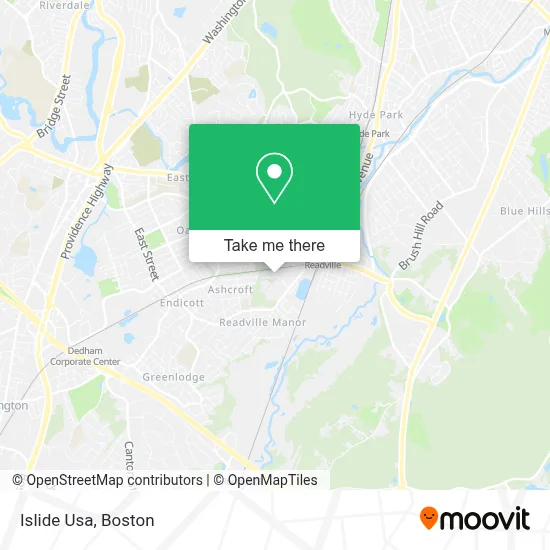 Islide Usa map