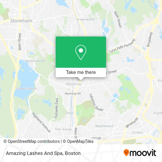 Amazing Lashes And Spa map