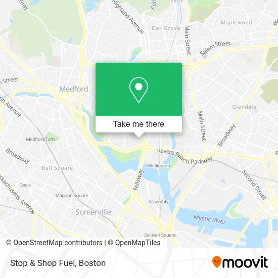 Stop & Shop Fuel map