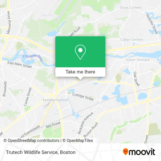 Trutech Wildlife Service map