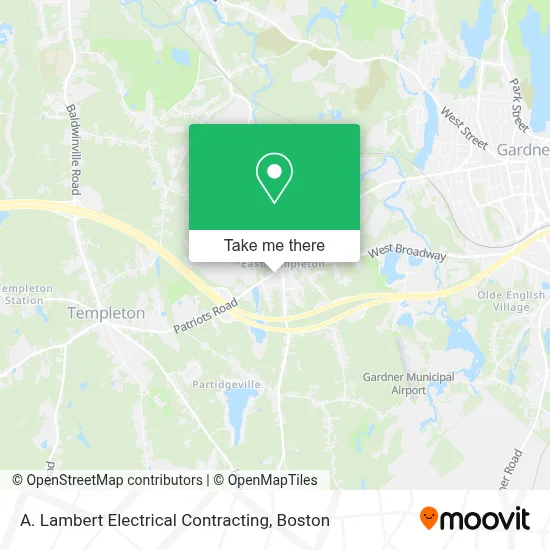 A. Lambert Electrical Contracting map