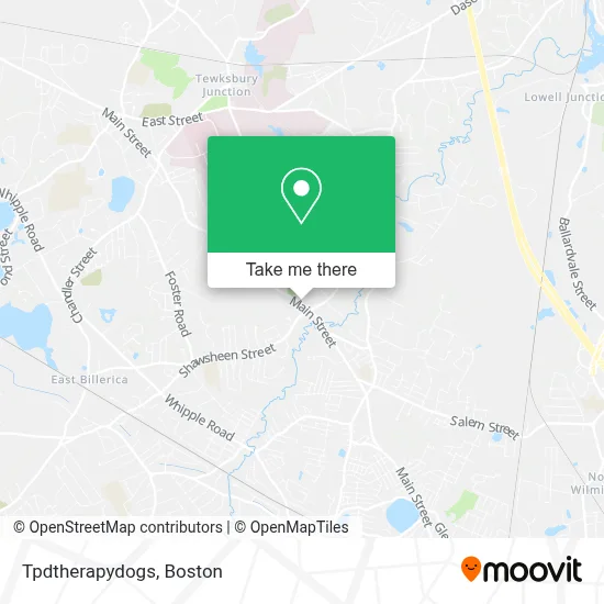 Tpdtherapydogs map