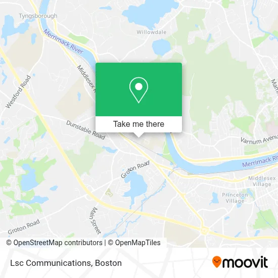 Lsc Communications map
