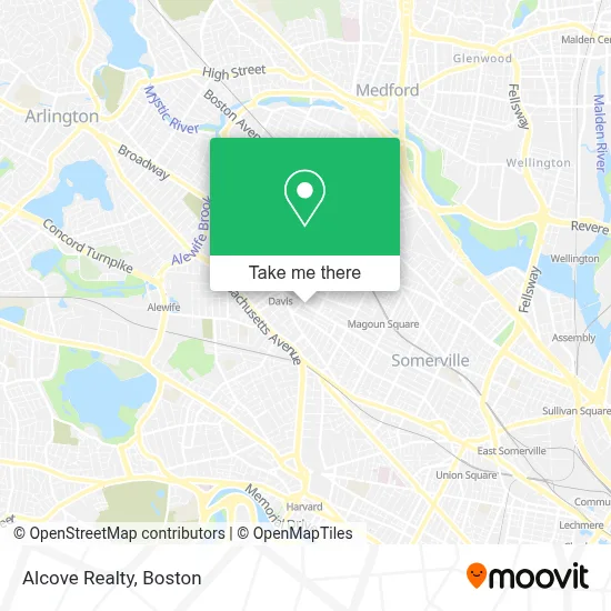 Alcove Realty map