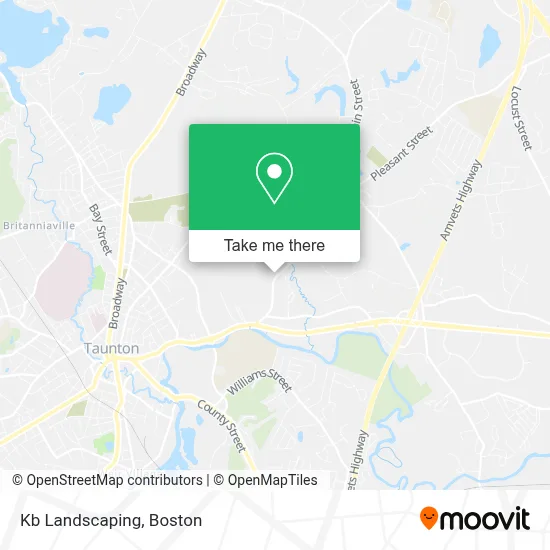 Kb Landscaping map
