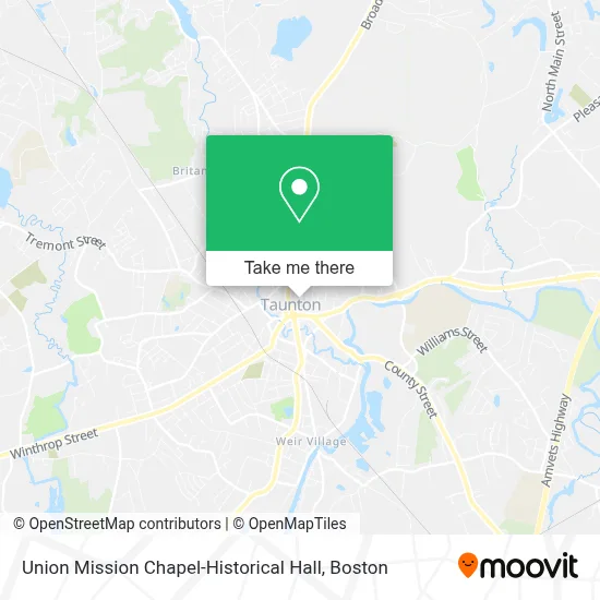 Union Mission Chapel-Historical Hall map