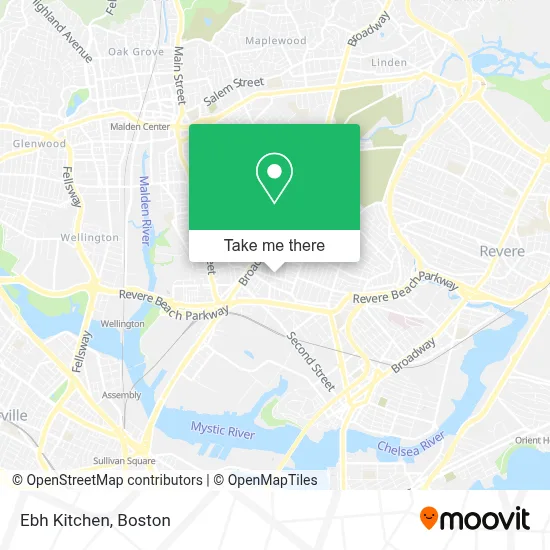 Ebh Kitchen map