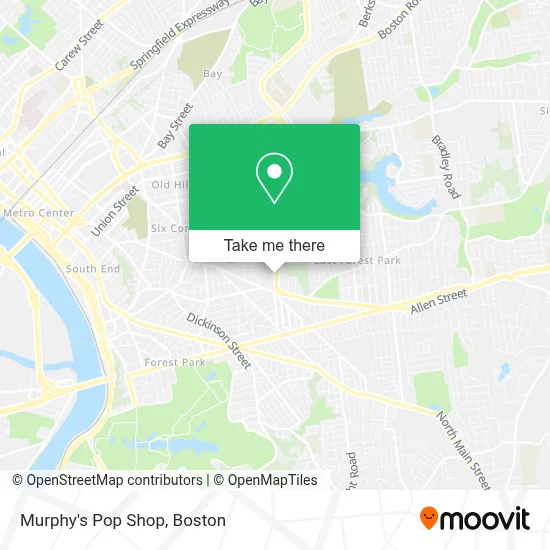 Murphy's Pop Shop map