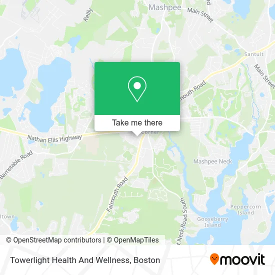 Towerlight Health And Wellness map