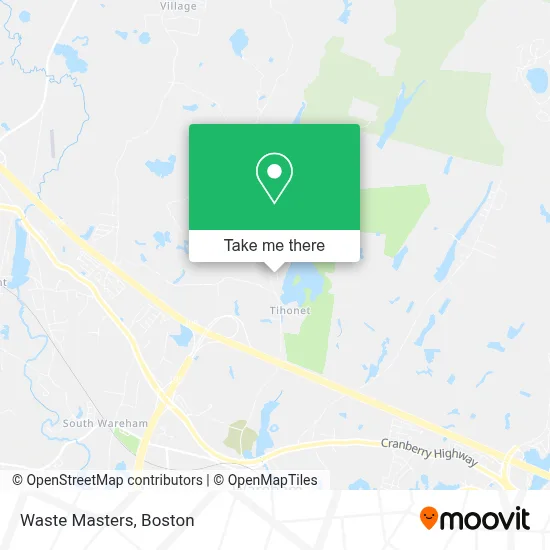 Waste Masters map