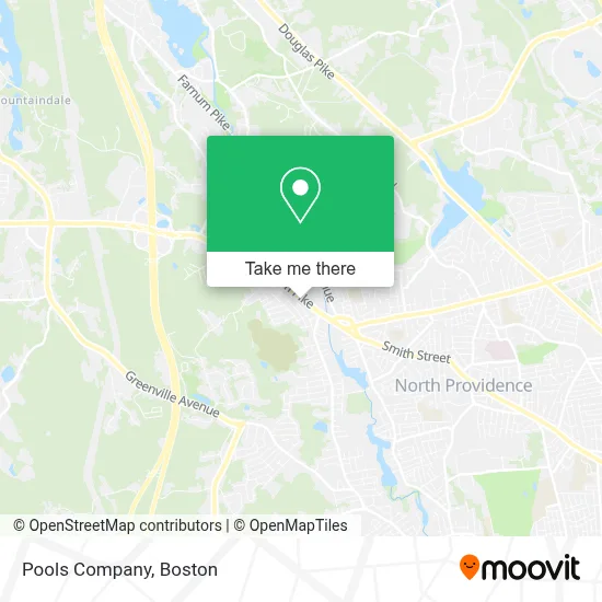 Pools Company map