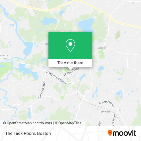 The Tack Room map
