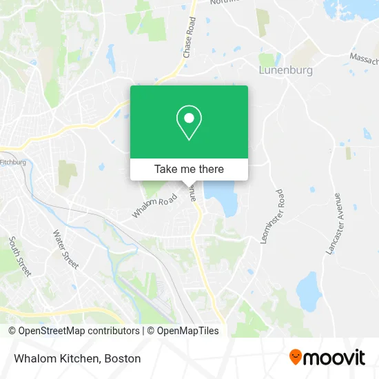 Whalom Kitchen map