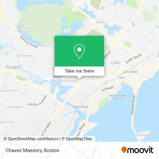Chavez Masonry map