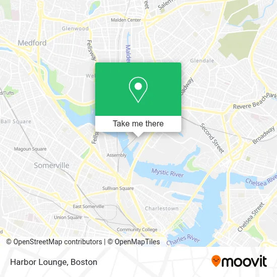 Harbor Lounge map