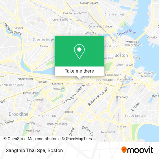 Sangthip Thai Spa map