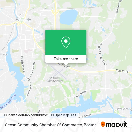 Ocean Community Chamber Of Commerce map